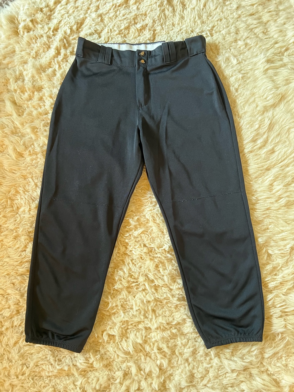 Women's Black Softball Pants